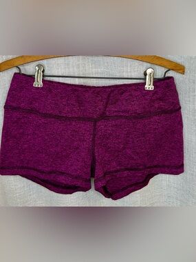 Fleo Women's OG Shorts in Plum/Fuschia Heather 2.5” inseam XL